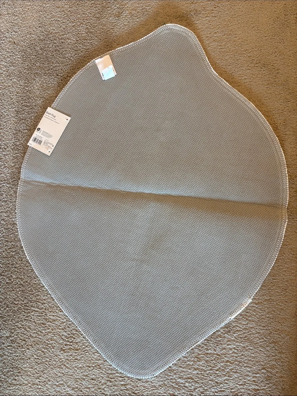 Lemon-Shaped Bath mat/ area rug